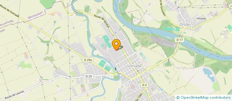 localisation de l'entreprise SCI GEROMEL  GRENADE