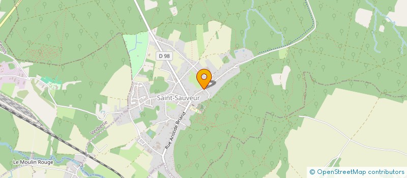localisation de l'entreprise SCI GEROMESNIL  SAINT-SAUVEUR