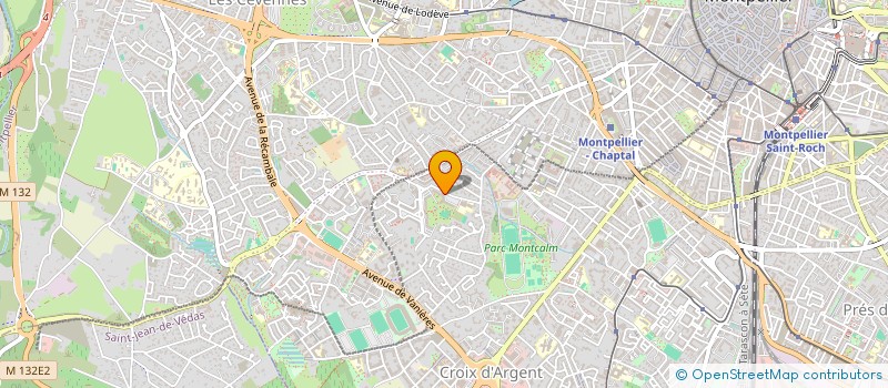 localisation de l'entreprise SCI GERONDE à MONTPELLIER