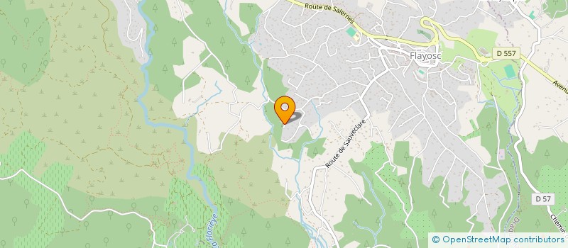 localisation de l'entreprise SCI GERONIMO  FLAYOSC