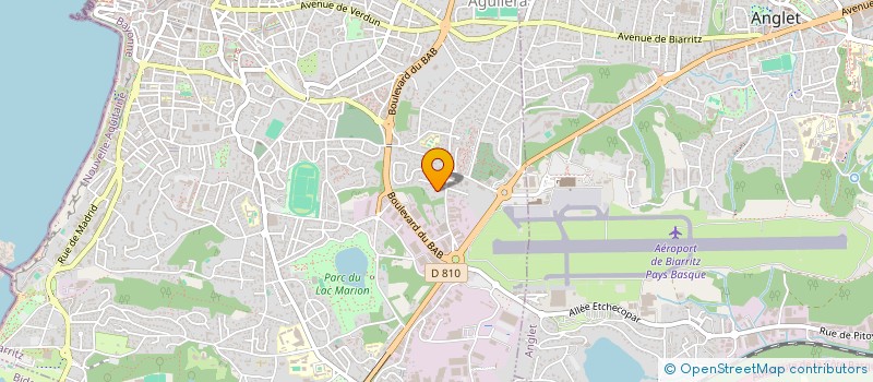 localisation de l'entreprise SCI GERRENEA à BIARRITZ
