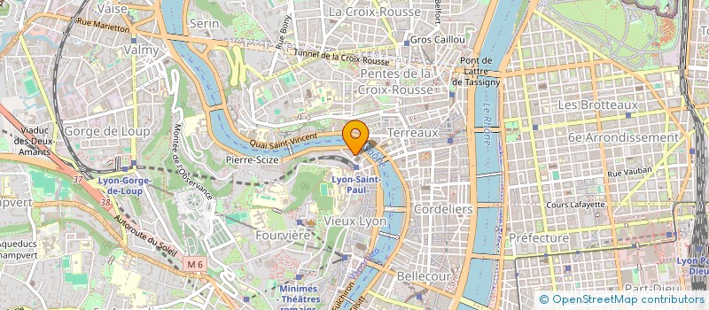 localisation de l'entreprise SCI GERSON HF  LYON