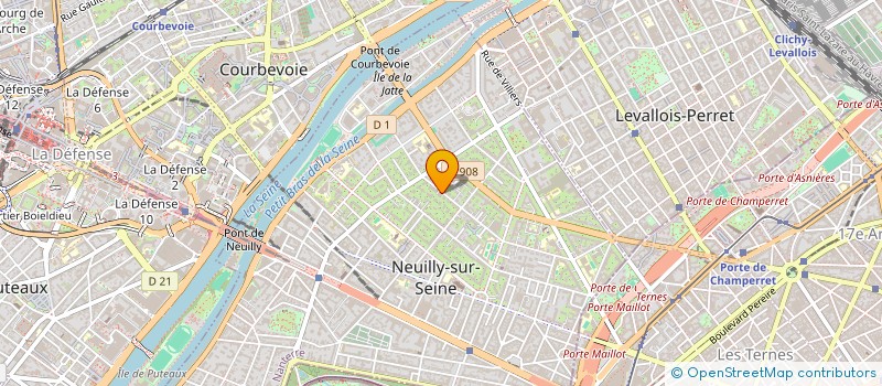 localisation de l'entreprise SCI GERSY  NEUILLY-SUR-SEINE