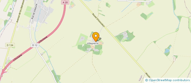 localisation de l'entreprise SCI GERVIDA à ISSOUDUN