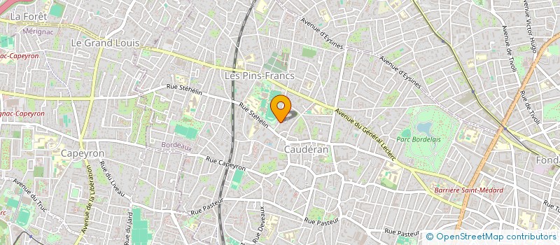 localisation de l'entreprise SCI GERWIG CAM  BORDEAUX