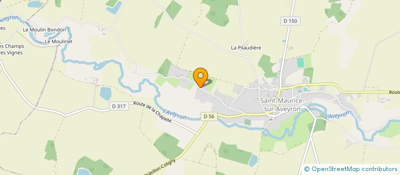 localisation de l'entreprise SCI GERYVET à SAINT-MAURICE-SUR-AVEYRON