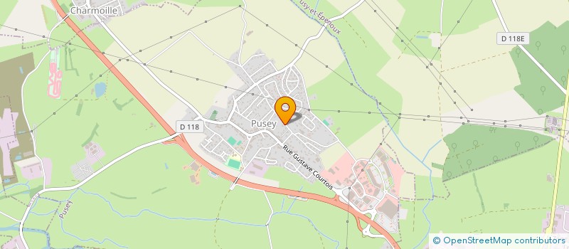 localisation de l'entreprise SCI GESABELLE  PUSEY