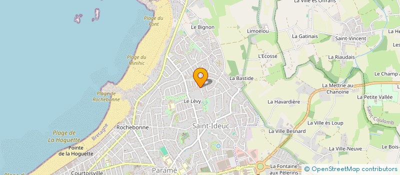 localisation de l'entreprise SCI GESBERT-GUERIN  SAINT-MALO