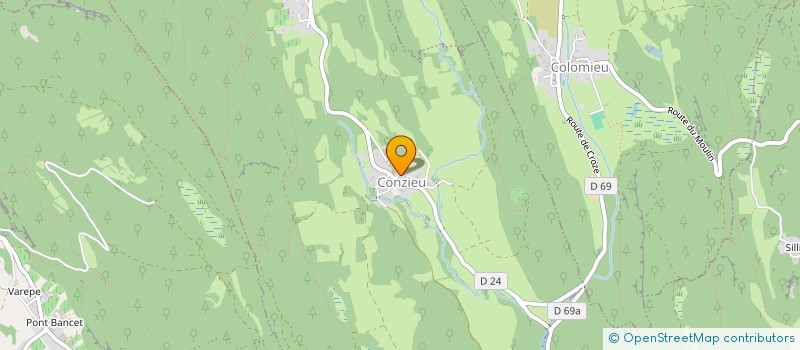 localisation de l'entreprise SCI GESILIA  DOLOMIEU