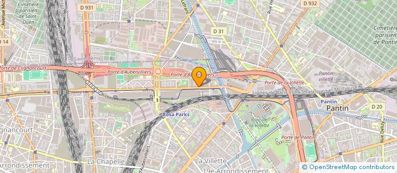 localisation de l'entreprise SCI GESS  PARIS