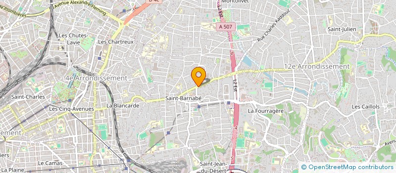 localisation de l'entreprise SCI GESSI à MARSEILLE