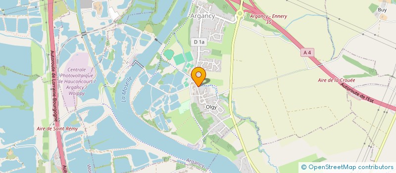 localisation de l'entreprise SCI GESTEDE ASSOCIATION  ANTILLY