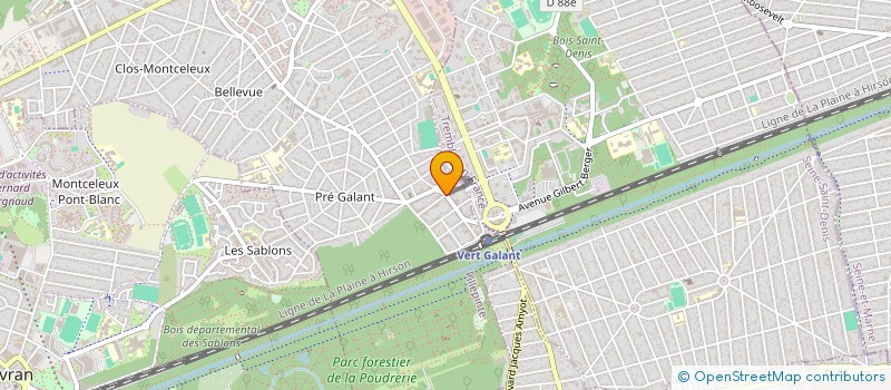localisation de l'entreprise SCI GESTIM à VILLEPINTE