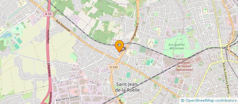 localisation de l'entreprise SCI GESTIMMEUBLE à SAINT-JEAN-DE-LA-RUELLE