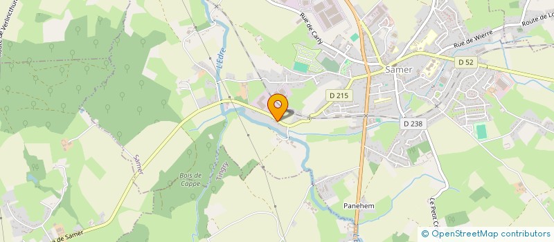 localisation de l'entreprise SCI GESTIMMO  SAMER