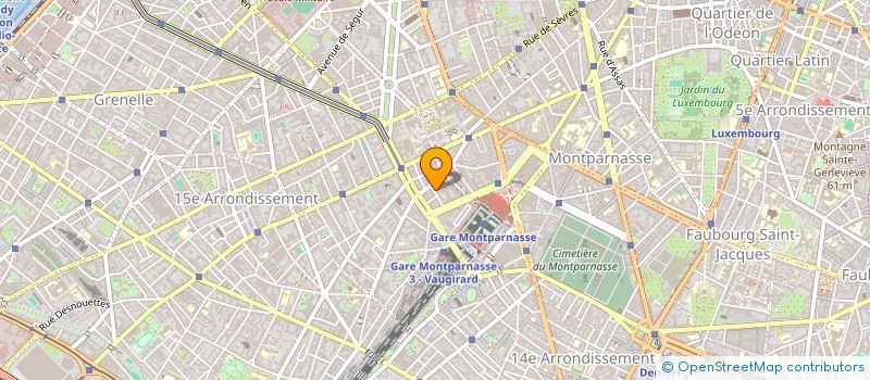 localisation de l'entreprise SCI GESTION 3  PARIS