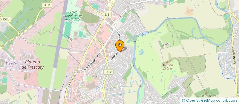 localisation de l'entreprise SCI GESTION DE L'ECRIN à MARLY