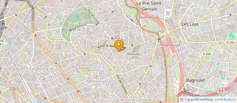 localisation de l'entreprise SCI GESTION DES PUITS EYMA  PARIS