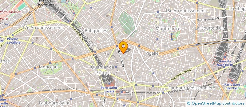 localisation de l'entreprise SCI GESTION FINANCIERE ET IMMOBILIERE  PARIS