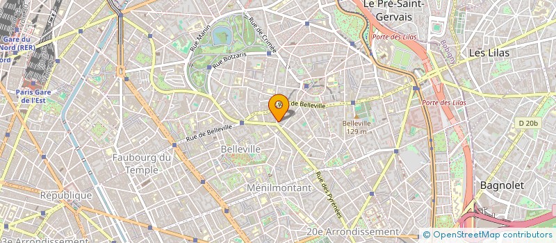 localisation de l'entreprise SCI GESTION IMMOBIL JOURDAIN à PARIS
