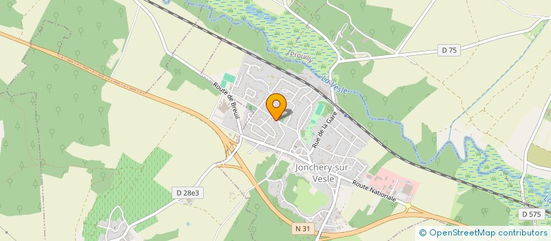 localisation de l'entreprise SCI GESTION IMMOBILIERE  PROUILLY