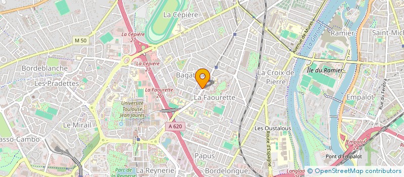 localisation de l'entreprise SCI GESTION IMMOBILIERE INES à TOULOUSE