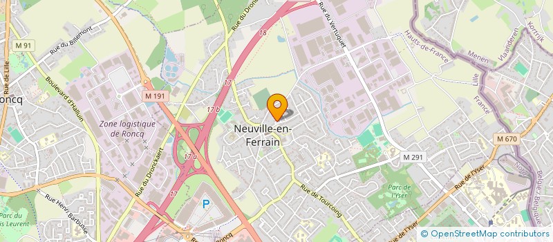 localisation de l'entreprise SCI GESTION IMMOBILIERE MONTANA à NEUVILLE-EN-FERRAIN