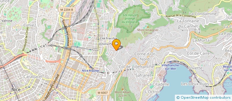 localisation de l'entreprise SCI GESTION IMMOBILIERE PARISIENNE à NICE