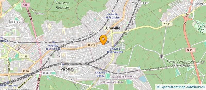 localisation de l'entreprise SCI GESTION LEFRANCOIS  CHAVILLE