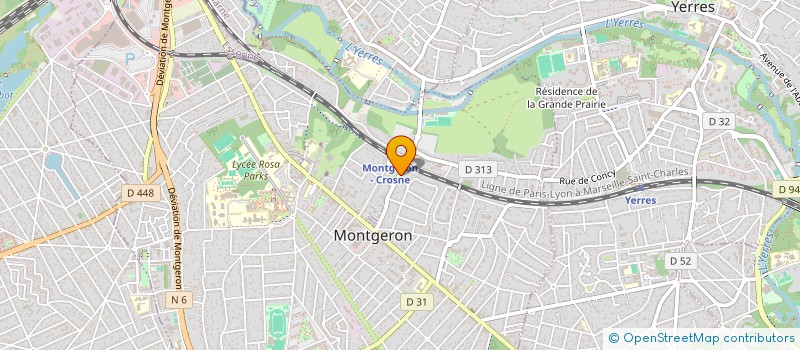 localisation de l'entreprise SCI GESTION LOUSTAU  PARENTIS-EN-BORN