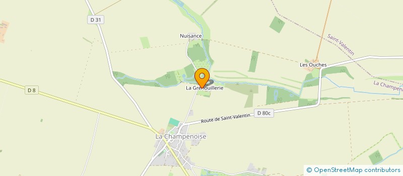 localisation de l'entreprise SCI GESTION PATRIMONIALE CJ2L à SAINT-VALENTIN