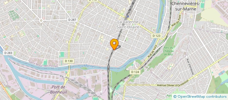 localisation de l'entreprise SCI GESTION PATRIMONIALE IMMOBILIERE à SAINT-MAUR-DES-FOSSES