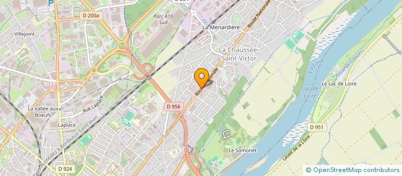 localisation de l'entreprise SCI GESTION PERON  LA CHAUSSEE-SAINT-VICTOR