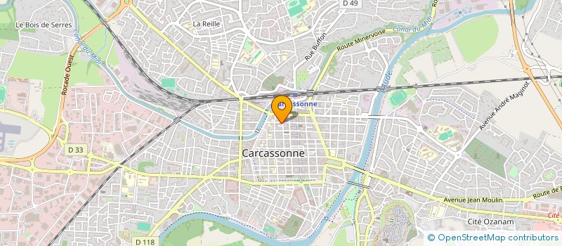 localisation de l'entreprise SCI GESTIONS DE BIEN PAMAR à CARCASSONNE