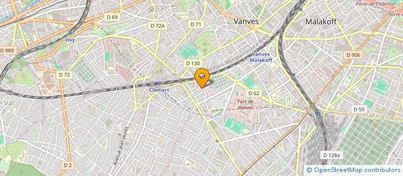 localisation de l'entreprise SCI GESTIVIDOM  MALAKOFF