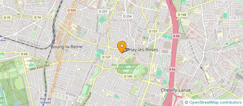 localisation de l'entreprise SCI GESTOSO  L'HAY-LES-ROSES