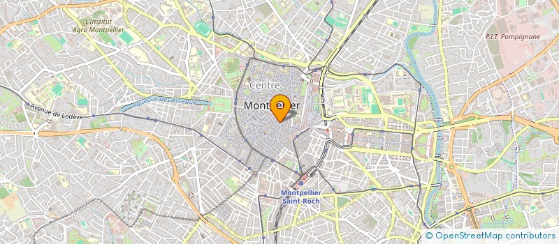 localisation de l'entreprise SCI GESYLPHI à MONTPELLIER