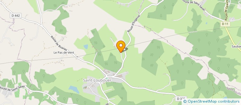 localisation de l'entreprise SCI GETA  SAINT-LOUBOUER