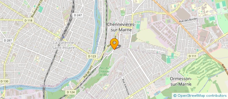 localisation de l'entreprise SCI GETMANN à SAINT-MAUR-DES-FOSSES