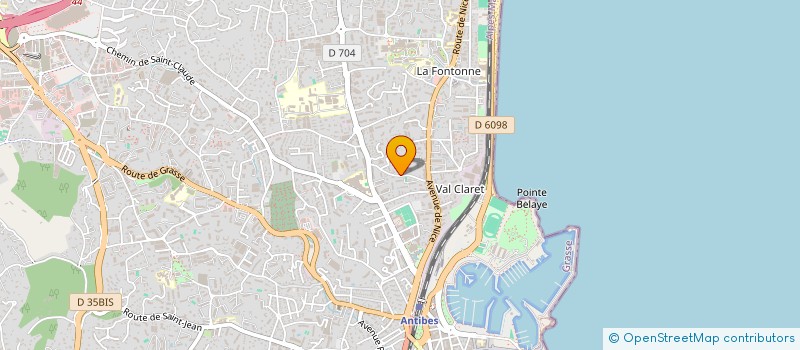 localisation de l'entreprise SCI GETRAX à ANTIBES