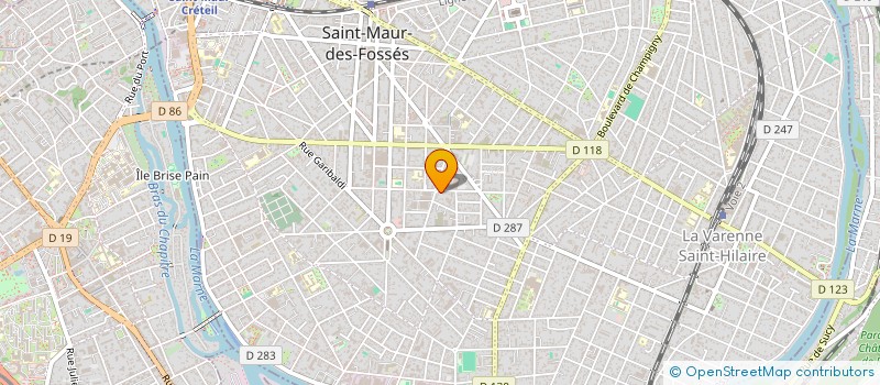 localisation de l'entreprise SCI GETTHEK à SAINT-MAUR-DES-FOSSES