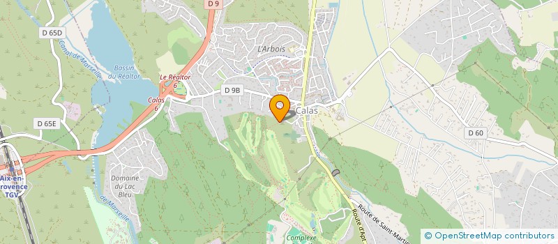 localisation de l'entreprise SCI GEVMAR  CABRIES