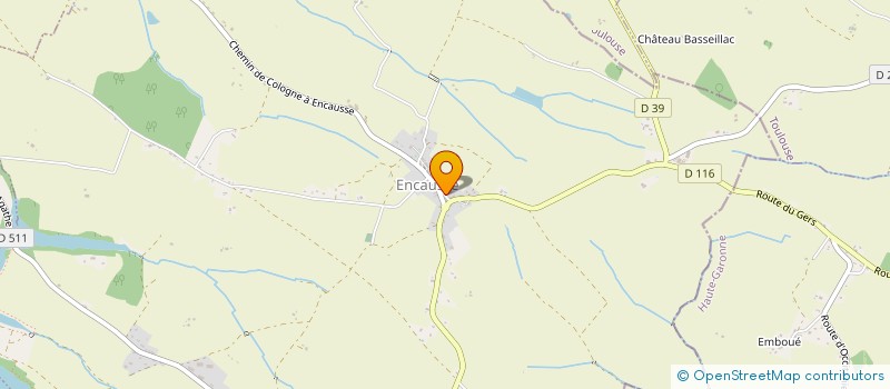 localisation de l'entreprise SCI GEVSON  ENCAUSSE