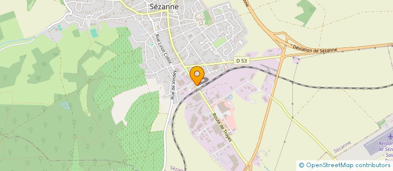 localisation de l'entreprise SCI GEZIKA à SEZANNE