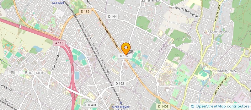 localisation de l'entreprise SCI GF FAMILY'S à SAINT-PRIX