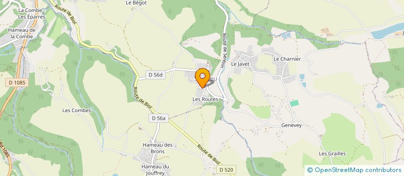 localisation de l'entreprise SCI GF INVESTING  SUCCIEU