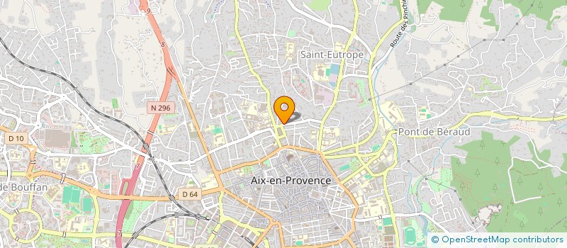 localisation de l'entreprise SCI GFAG  ROUSSET