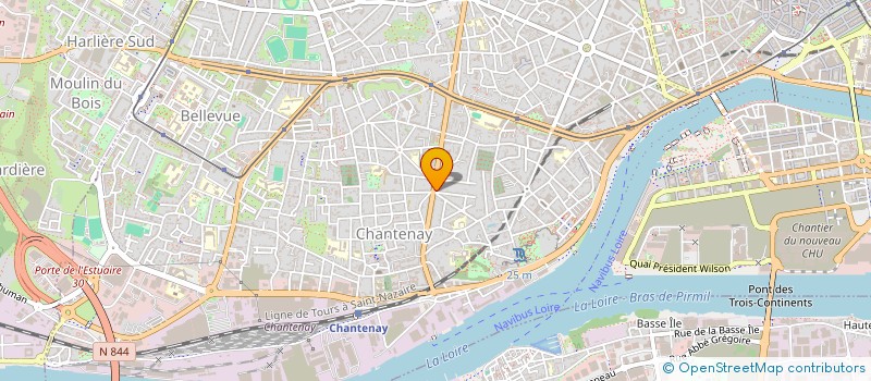 localisation de l'entreprise SCI GFB à NANTES