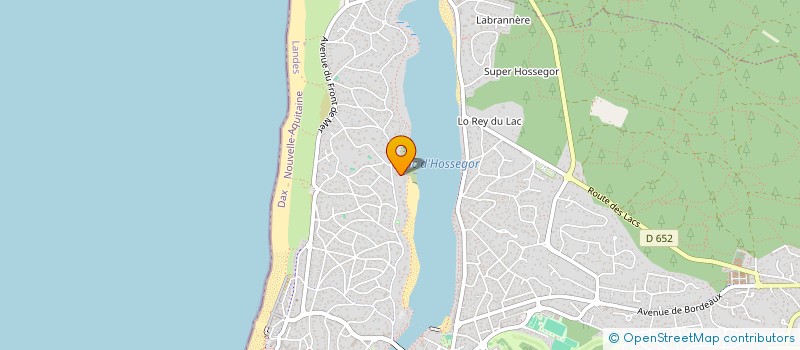 localisation de l'entreprise SCI GFC à SOORTS-HOSSEGOR