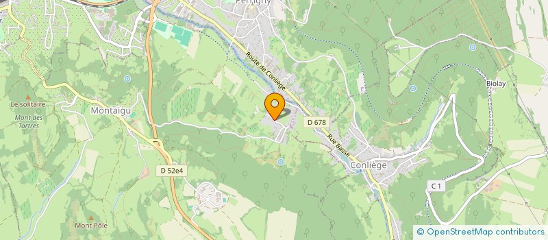 localisation de l'entreprise SCI GFL2  MONTAIGU